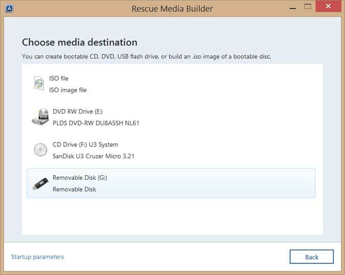 how to make bootable usb for acronis true image 2016